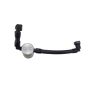 J&L 11-17 Ford Mustang V6 Passenger Side Oil Separator 3.0 V2 - Clear Anodized