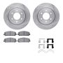 Dynamic Friction 6512-68077 Rotor Kit