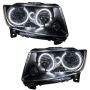 Oracle Lighting 7070-001 SMD Pre-Assembled Headlights, Non-HID, Chrome Bezel, White