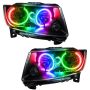 Oracle Lighting 7070-330 SMD Pre-Assembled Headlights, Non-HID, Chrome Bezel, ColorSHIFT