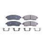 PowerStop 17-757 PowerStop - Z17 Low-Dust Ceramic Brake Pads with Hardware