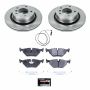 PowerStop TDBK877 Track Day High-Performance Brake Pad and Rotor Kit