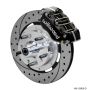 Wilwood 140-15909-D Dynapro 4R Front Kit 11.75in SPR Drilled and Slotted Rotors - Black