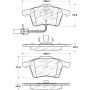Stoptech 308.09154 Street Brake Pads