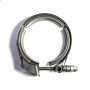 Stainless Bros 603-08910-2002 3.5in SS304 Quick Release V-Band Clamp Assembly (1 Female/1 Male/1 Quick Release)