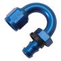 Russell 626060 Performance -6 AN Twist-Lok 180 Degree Hose End (9/16in Radius)