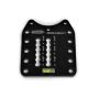 WEHRS MACHINE WEHWM200-3-500-S-F-1 Shock Plate Dbl Slot 1/2in Holes