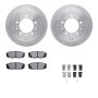 Dynamic Friction 6412-76058 Rotor Kit