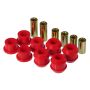 Prothane 90-93 Acura Integra Front Upper/Lower Control Arm Bushings - Red
