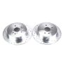 PowerStop JBR1371XPR PowerStop Evolution Performance Drilled, Slotted & Plated Brake Rotor Pair