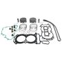 Vertex Pistons VTKTC24398B Vertex Piston 2016 Polaris ACE 900 EPS 900cc Top End Piston Kit