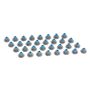 Cometic Gasket 3268V-32 Cometic .195inX.414inX.654inX.665in Top Hat Viton Metal Jacket Valve Stem Seal - Set of 32