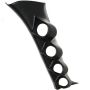 AutoMeter 22684 GAUGE MOUNT, A-PILLAR, FULL, QUAD, 2 1/16