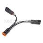 NAMZ NOBD-PYH 94-11 V-Twin Touring & Trike Models Plug-N-Play Power Port Y-Adapter