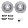 Dynamic Friction 6512-63564 Rotor Kit