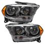Oracle Lighting 7101-002 SMD Pre-Assembled Headlights, Halogen, Chrome Bezel, Blue