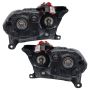 Oracle Lighting 7102-330 SMD Pre-Assembled Headlights, Halogen, Black Bezel, ColorSHIFT