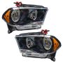 Oracle Lighting 7102-334 SMD Pre-Assembled Headlights, Halogen, Black Bezel, ColorSHIFT - No Controller
