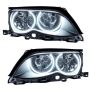 Oracle Lighting 7104-001 SMD Pre-Assembled Headlights, Black, White
