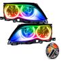 Oracle Lighting 7104-330 SMD Pre-Assembled Headlights, Black Bezel, ColorSHIFT