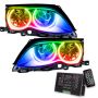 Oracle Lighting 7104-333 SMD Pre-Assembled Headlights, Black Bezel, ColorSHIFT(tm) 2.0