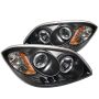 SPYDER 5009326 Projector Headlights - LED Halo - Black