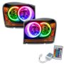 Oracle Lighting 7107-504 SMD Pre-Assembled Headlights, Black Bezel, ColorSHIFT(tm) - Simple