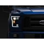 Raxiom T542837 15-17 Ford F-150 G3 Projector Headlights w/ LED Accent- Blk Housing (Clear Lens)