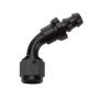 ALLSTAR PERFORMANCE ALL49446 Pushlock Hose End Black 60 Deg Elbow -16