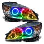 Oracle Lighting 7115-334 SMD Pre-Assembled Headlights, Black Bezel, ColorSHIFT(tm) - No Controller