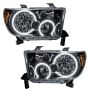 Oracle Lighting 7119-001 SMD Pre-Assembled Headlights, Black, White