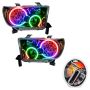 Oracle Lighting 7119-330 SMD Pre-Assembled Headlights, Black Bezel, ColorSHIFT
