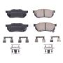 PowerStop 17-256 PowerStop - Z17 Low-Dust Ceramic Brake Pads with Hardware