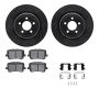 Dynamic Friction 8512-39014 Rotor Kit
