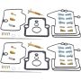 All Balls Racing 26-10003 2001 Ski-Doo MX Z 700 Carburetor Rebuild Kit
