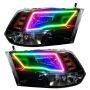 Oracle Lighting 7121-334 SMD Pre-Assembled Headlights, Black Bezel, ColorSHIFT(tm) - No Controller