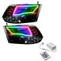 Oracle Lighting 7121-504 SMD Pre-Assembled Headlights, Black Bezel, ColorSHIFT(tm) - Simple