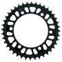BikeMaster 965350 Kawasaki Rear Steel Sprocket 530 40T - Black