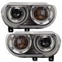 Oracle Lighting 7132-003 SMD Pre-Assembled Headlights, HID Style, Red