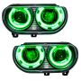 Oracle Lighting 7132-004 SMD Pre-Assembled Headlights, HID Style, Green