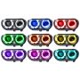 Oracle Lighting 7132-334 SMD Pre-Assembled Headlights, HID Style, ColorSHIFT(tm) - No Controller