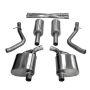 CORSA Performance 21066 Corsa 2015-2023 Dodge Challenger 3.6L 2.5in Cat-Back Dual Rear Exit (re-uses stock exhaust bezel)
