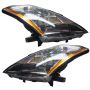 Oracle Lighting 7144-003 SMD Pre-Assembled Headlights, HID Style, Red