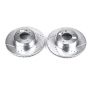 PowerStop EBR841XPR PowerStop Evolution Performance Drilled, Slotted & Plated Brake Rotor Pair