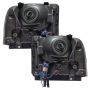 Oracle Lighting 7146-334 SMD Pre-Assembled Headlights, Chrome Bezel, ColorSHIFT(tm) - No Controller