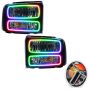 Oracle Lighting 7147-330 SMD Pre-Assembled Headlights, Black Bezel, ColorSHIFT