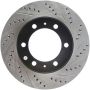 Stoptech 127.44129L 07-08 Toyota FJ Cruiser / 05-08 Tacoma (6 lug) / 03-08 4 Runner (319mm disc) SportStop Slo
