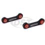 Prothane 88-01 Honda Billet Rear Compensator Arms - Red