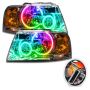 Oracle Lighting 7153-330 SMD Pre-Assembled Headlights, Chrome Bezel, ColorSHIFT