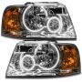 Oracle Lighting 7153-334 SMD Pre-Assembled Headlights, Chrome Bezel, ColorSHIFT(tm) - No Controller